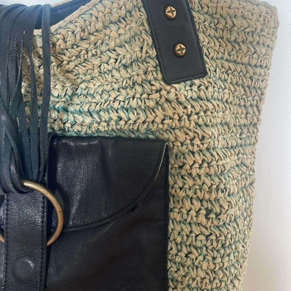 Free People En Riva Raffia Tote - Picture 3 of 8